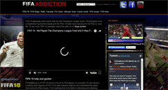 Desktop Screenshot of fifaaddiction.com